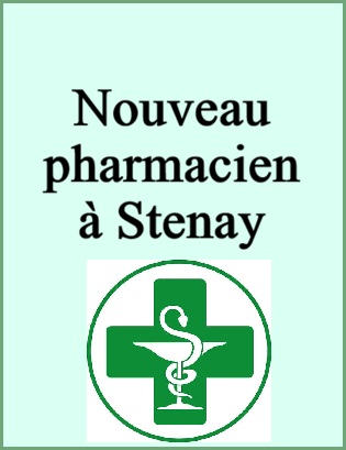 Nouveau pharmacien à Stenay